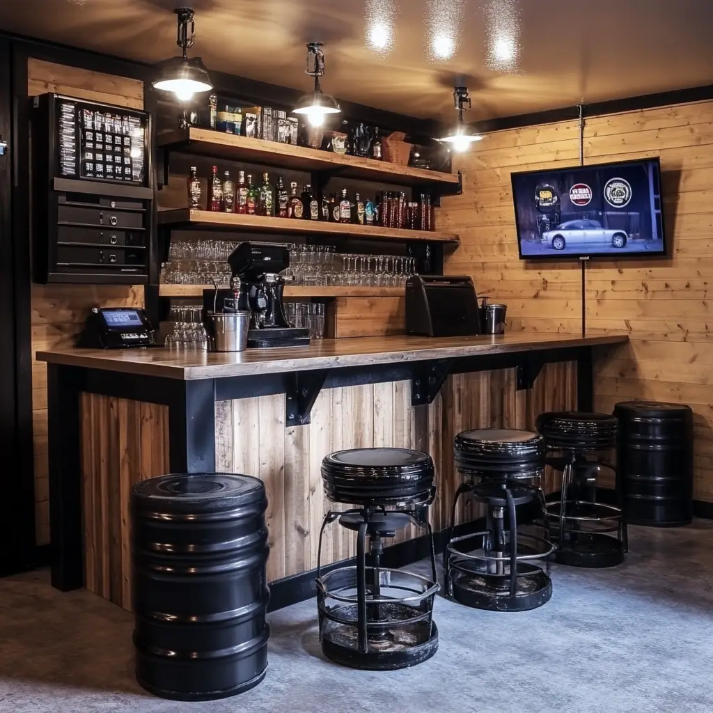 DIY Bar or Pub Area