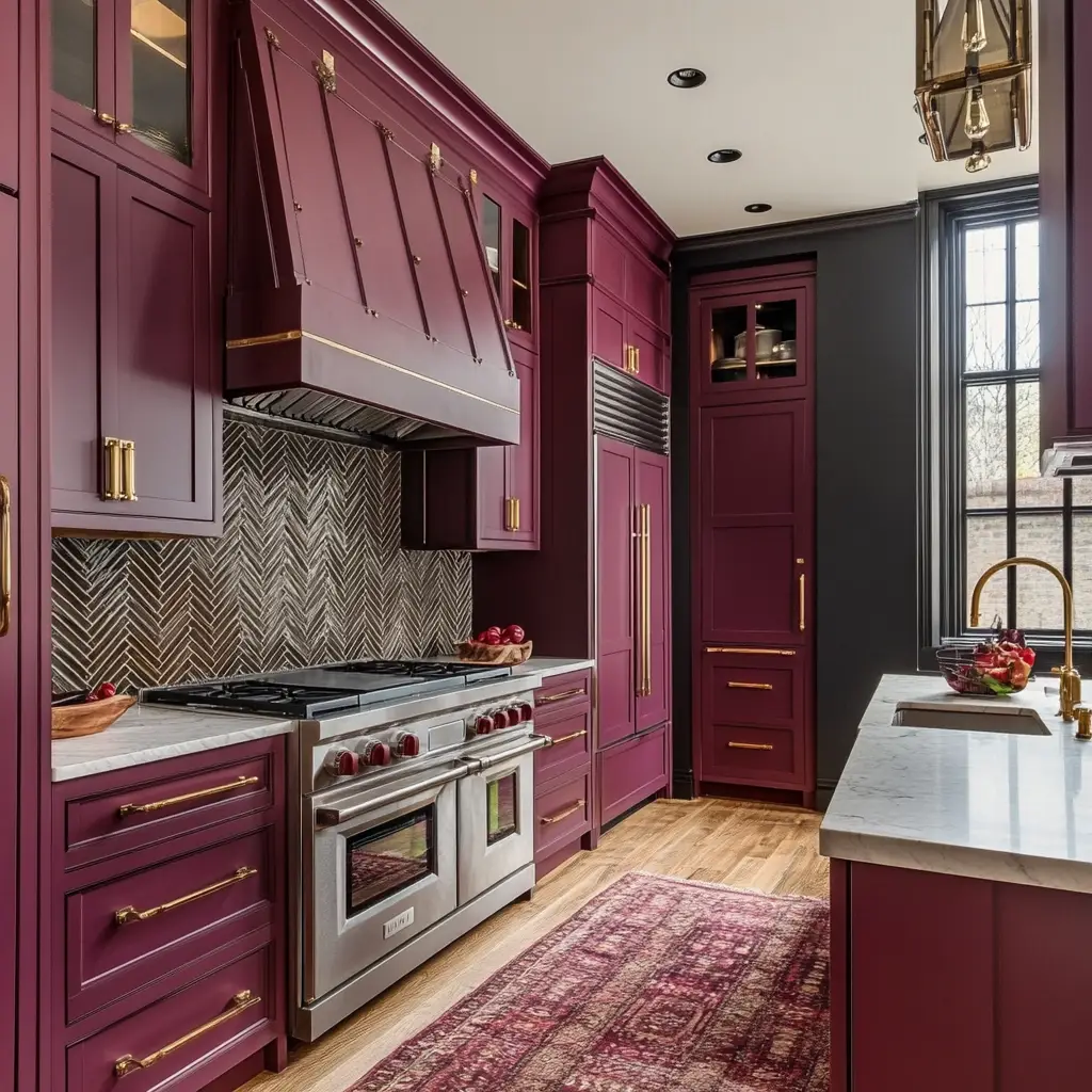 Deep Burgundy