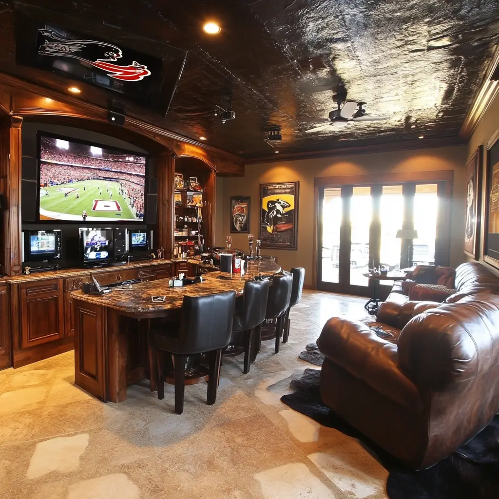 Garage Man Cave Ideas