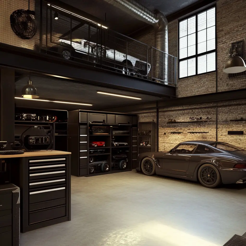 Industrial Style Storage Units