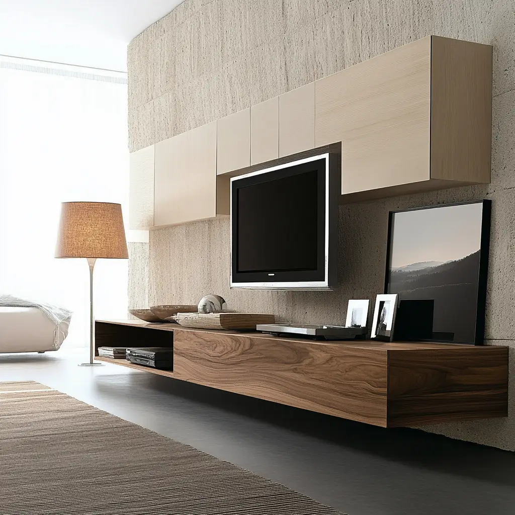 Install Floating Furniture