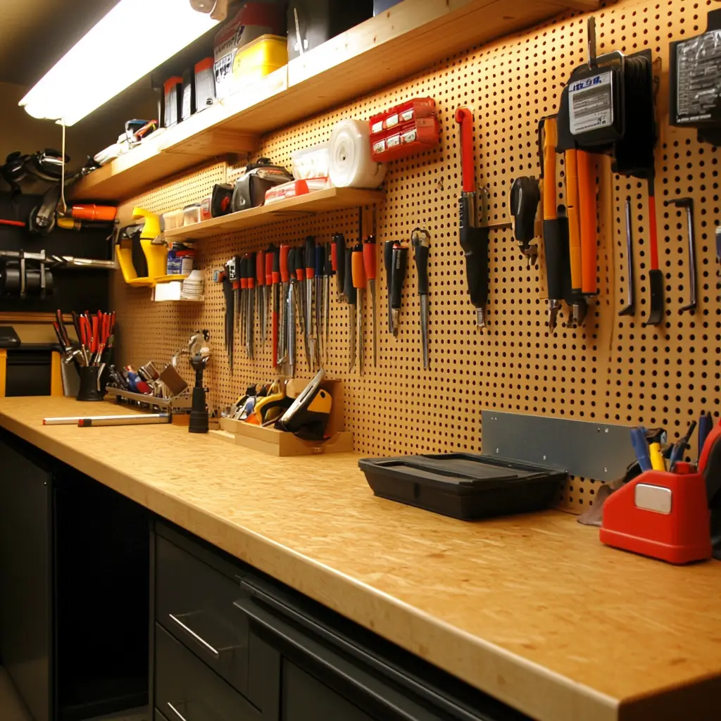 Pegboard for Tools