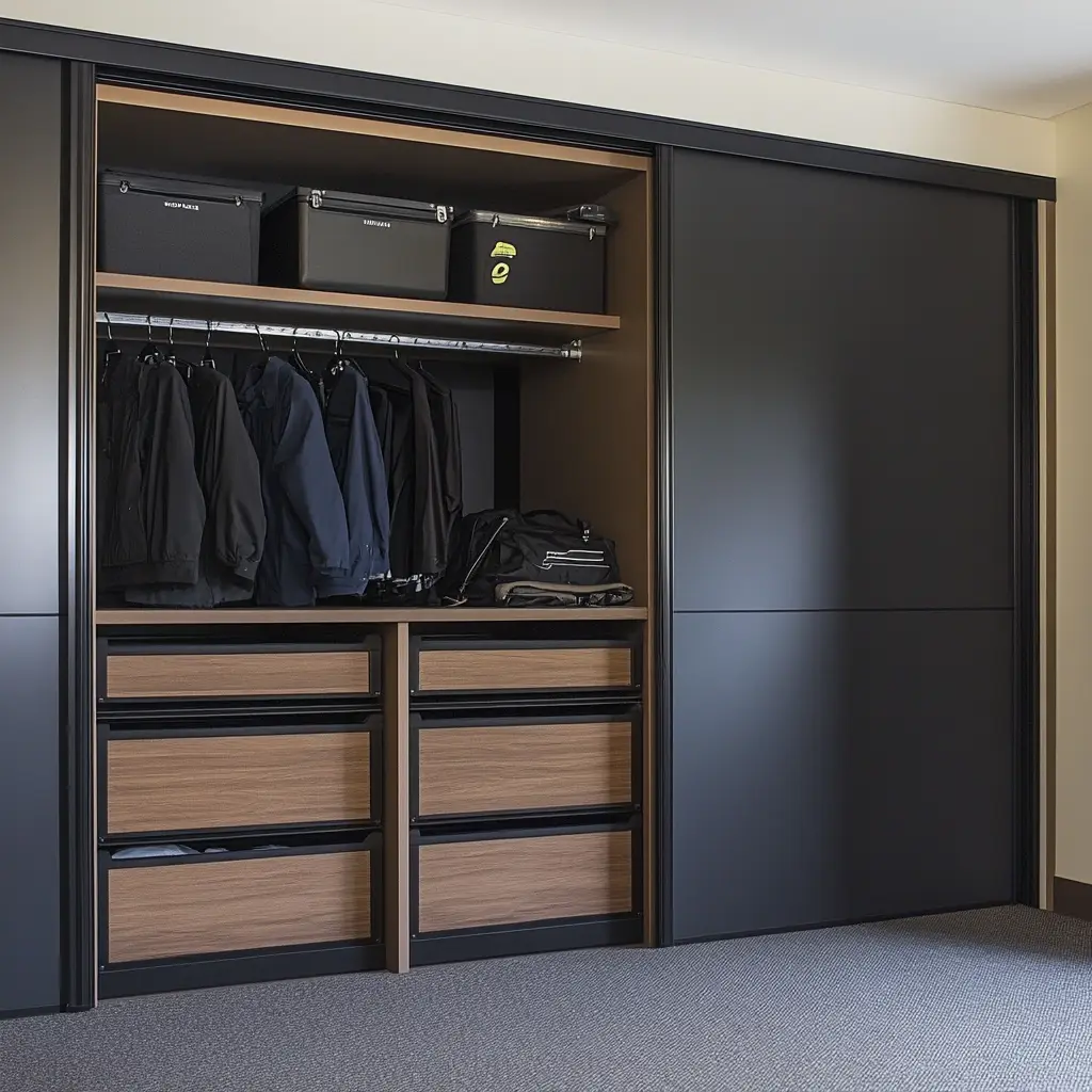 Sliding Door Storage Units