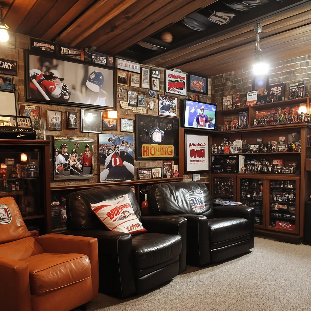 Sports Memorabilia Shrine