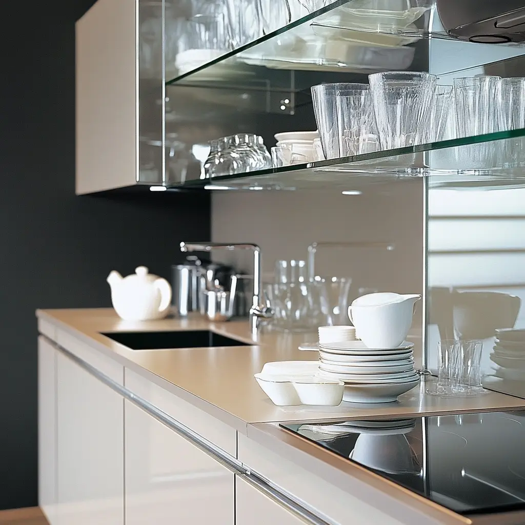 Transparent Glass Cabinets
