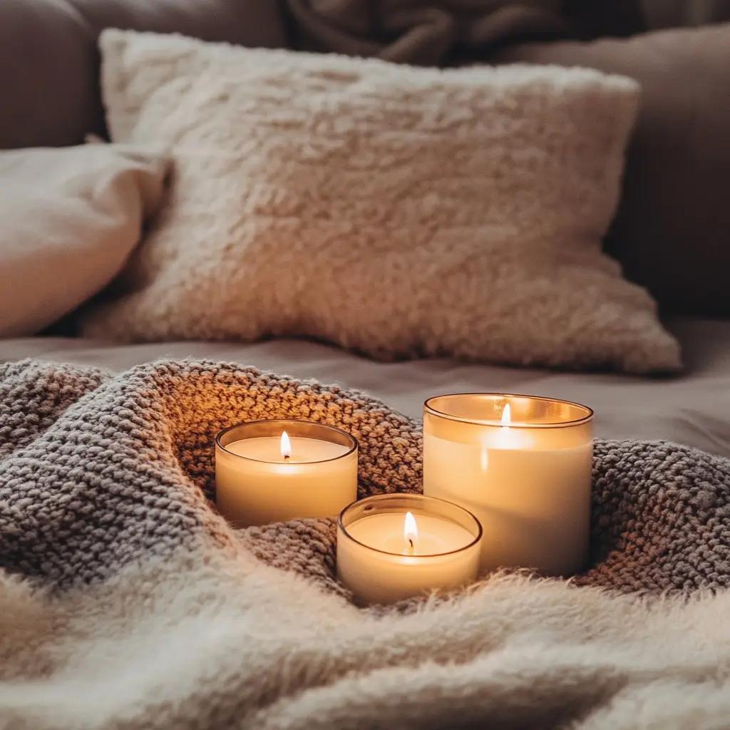Use Candles for a Warm Glow