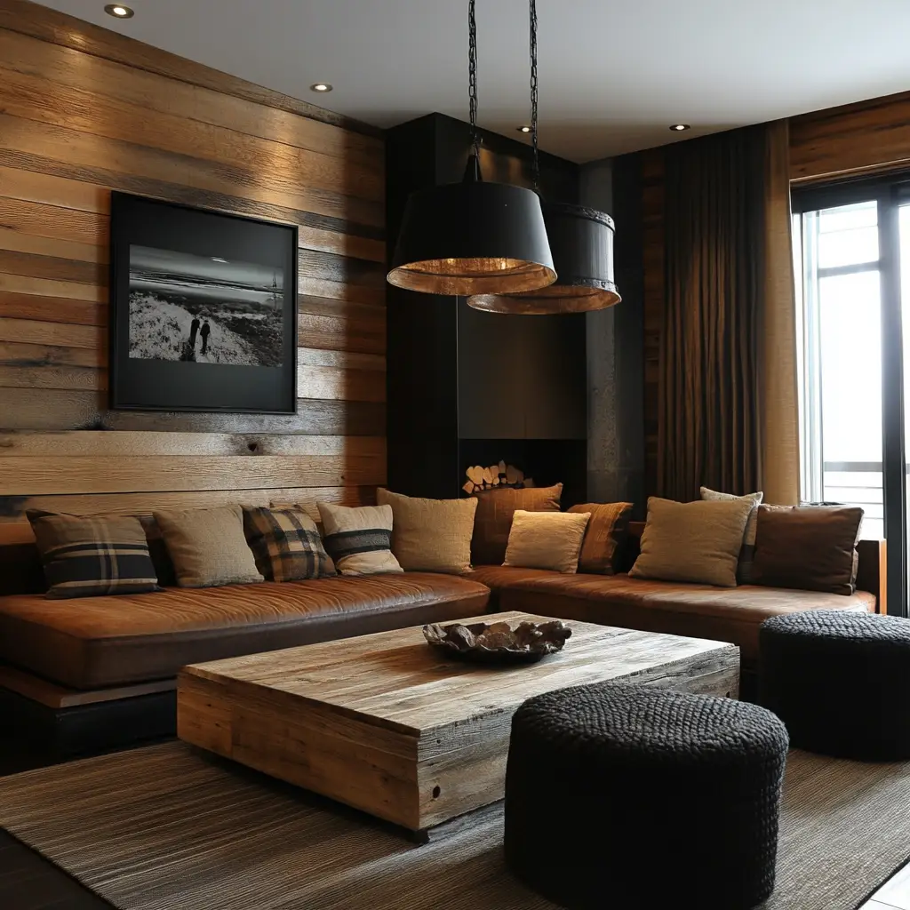 Use Wooden Elements for Warmth