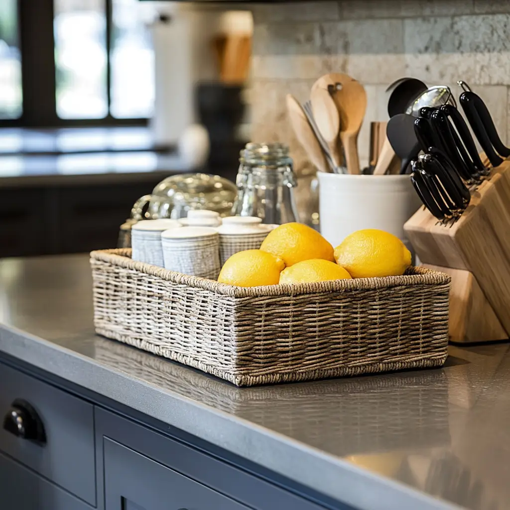 Add a Small Basket or Bin