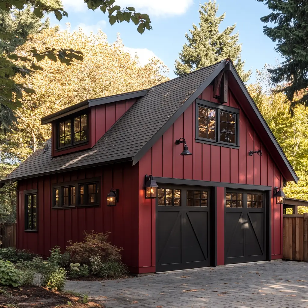 Barn-Style Garage