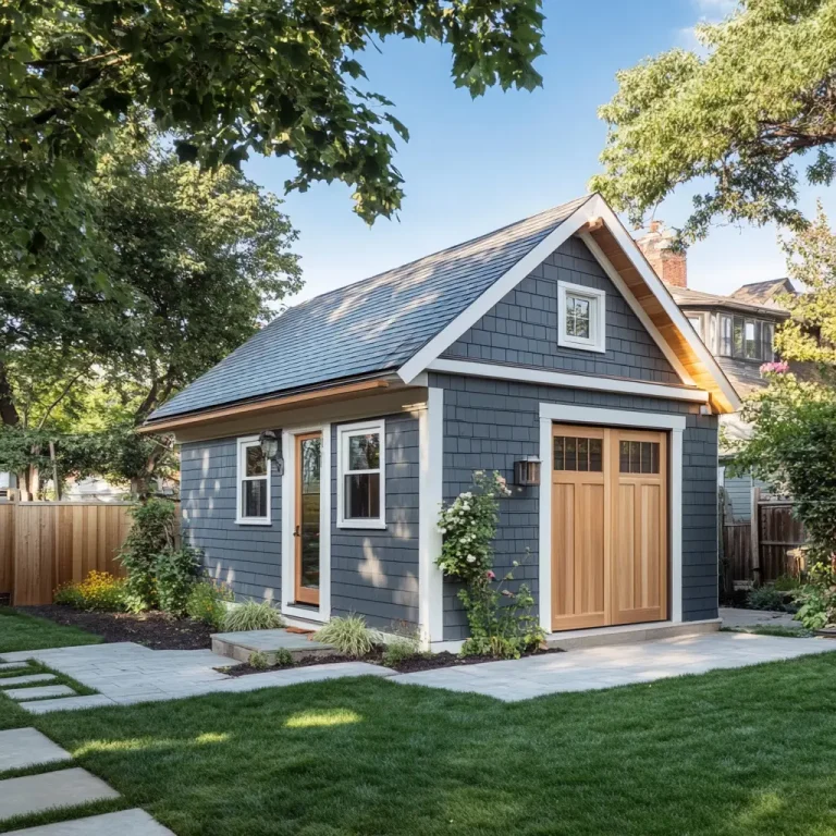 26 Detached Garage Ideas Backyard Side