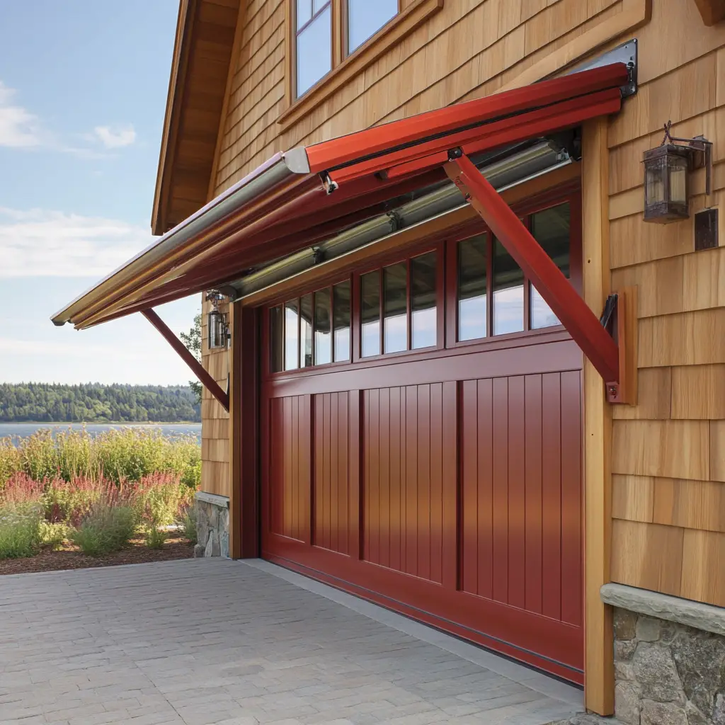 Custom-Built Roll-Up Door for Converted Spaces