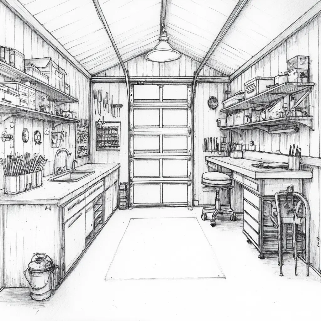  Custom Cabinet Layout
