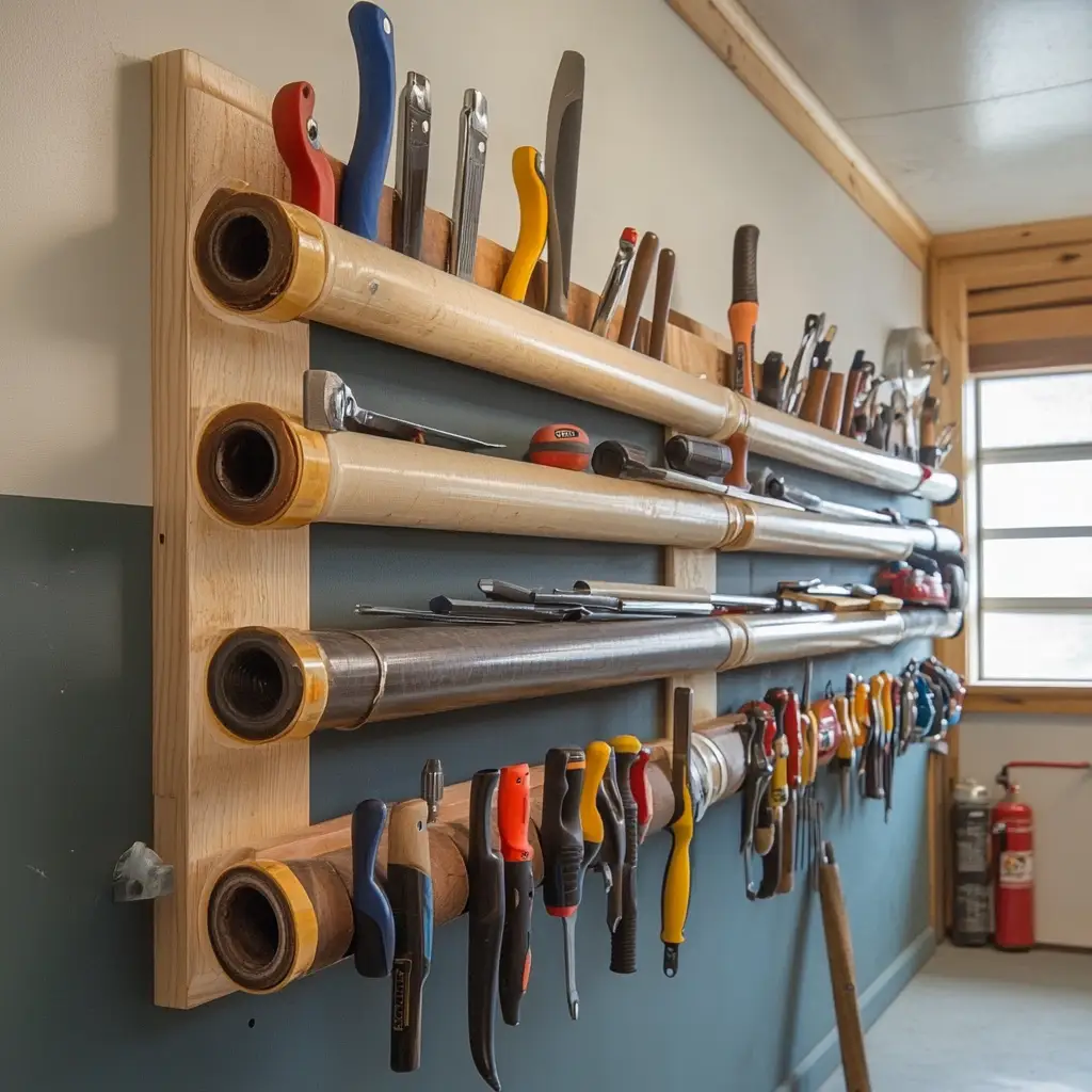 DIY PVC Tool Holders