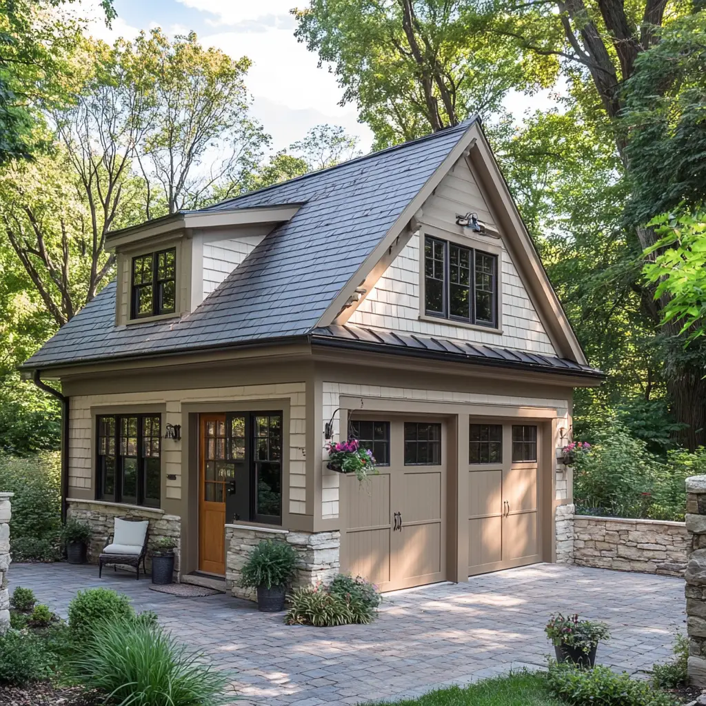 Garage + Guest Loft Combo