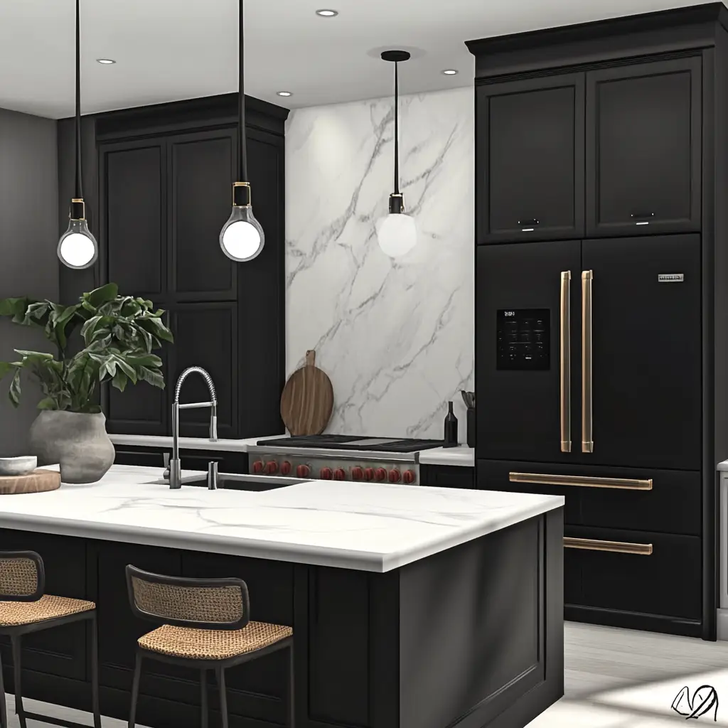 High-End Appliances and Finishes