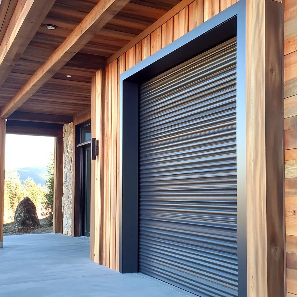 Horizontal Slat Roll-Up Door