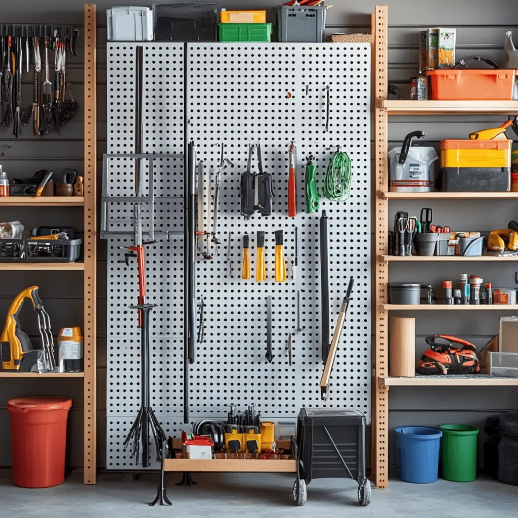 Invest in a Pegboard on a Stand