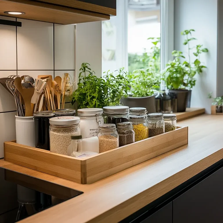 22 Kitchen Counter Organization Ideas