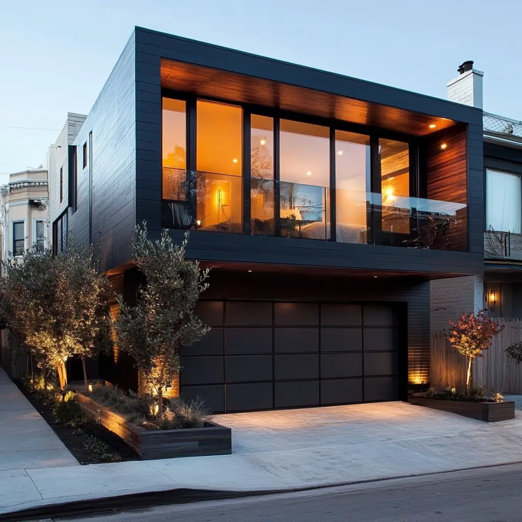 Matching Modern Facade