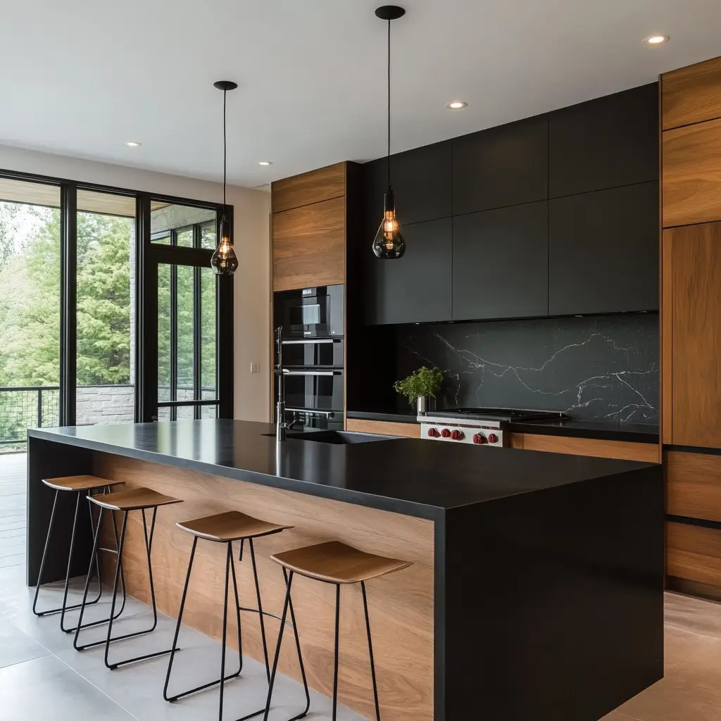 Matte Black for a Modern Edge