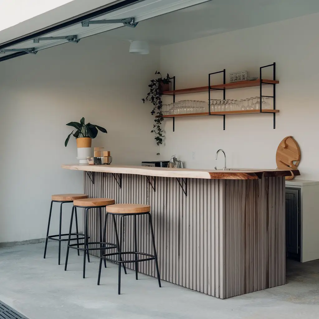 Modern Minimalist Bar
