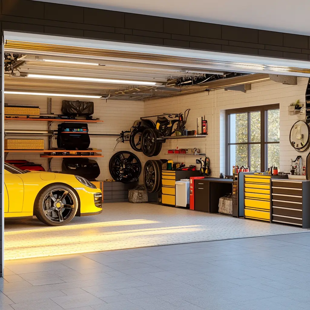 Multi-Use Garage Layout