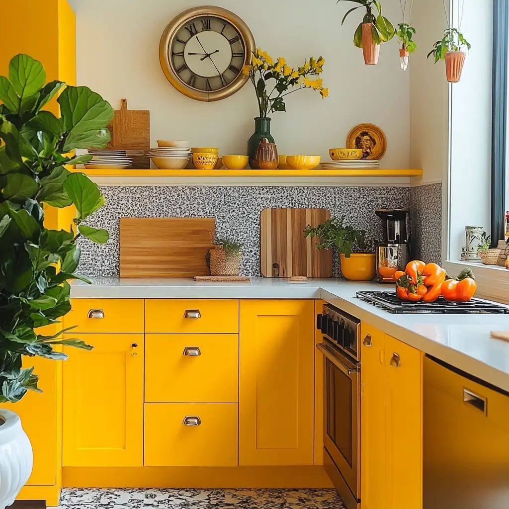 Mustard Yellow – Retro and Fun
