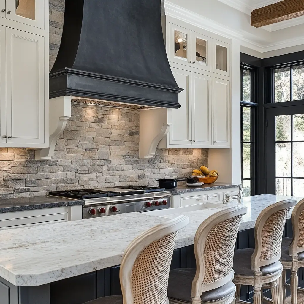 Natural Stone or Brick