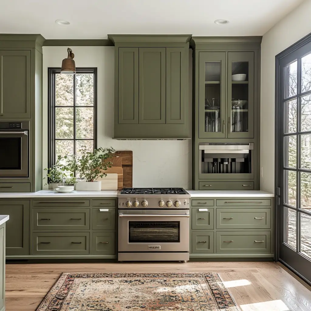 Olive Green – Earthy and Modern