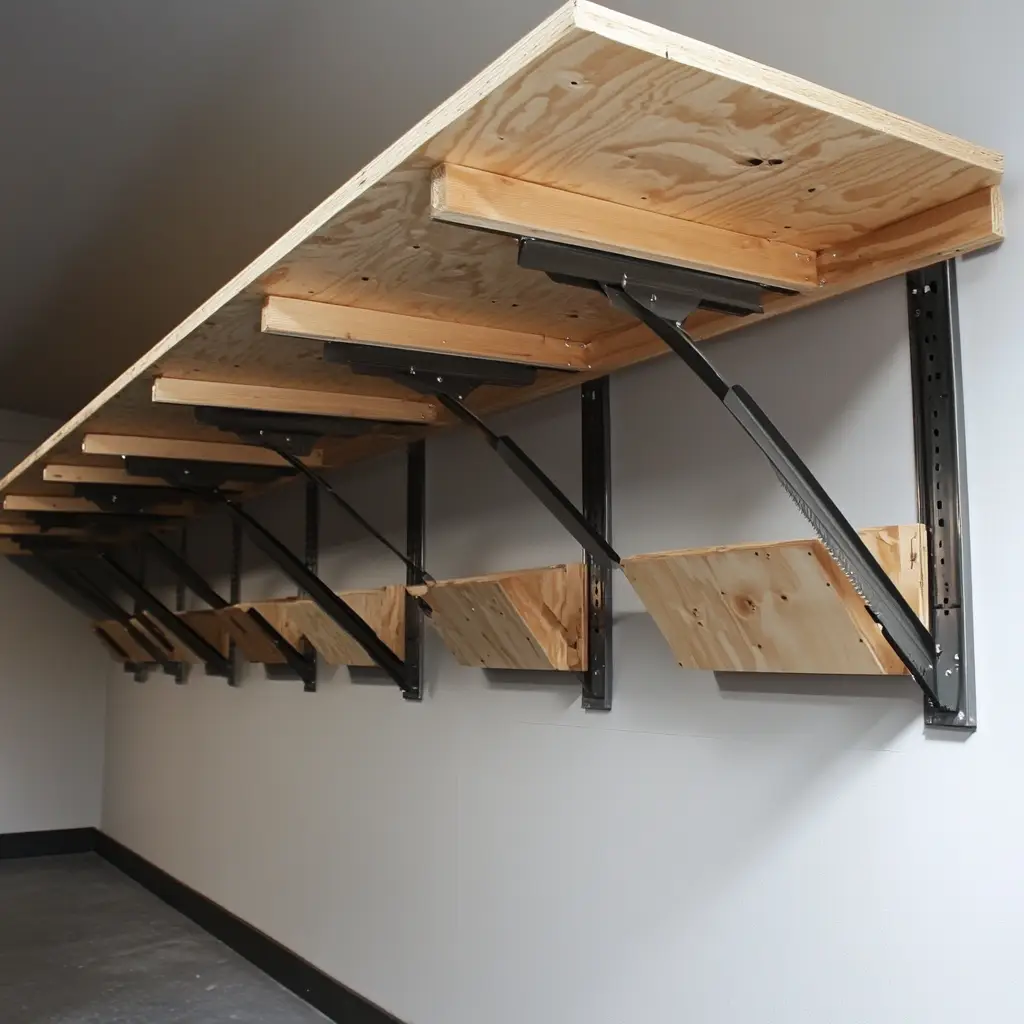 Overhead Wall Shelving