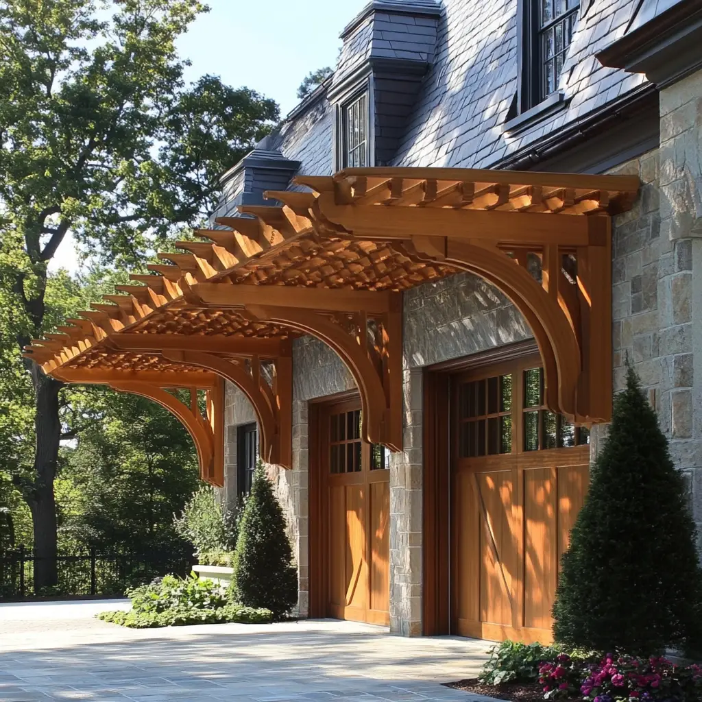 Pergola or Awning Above
