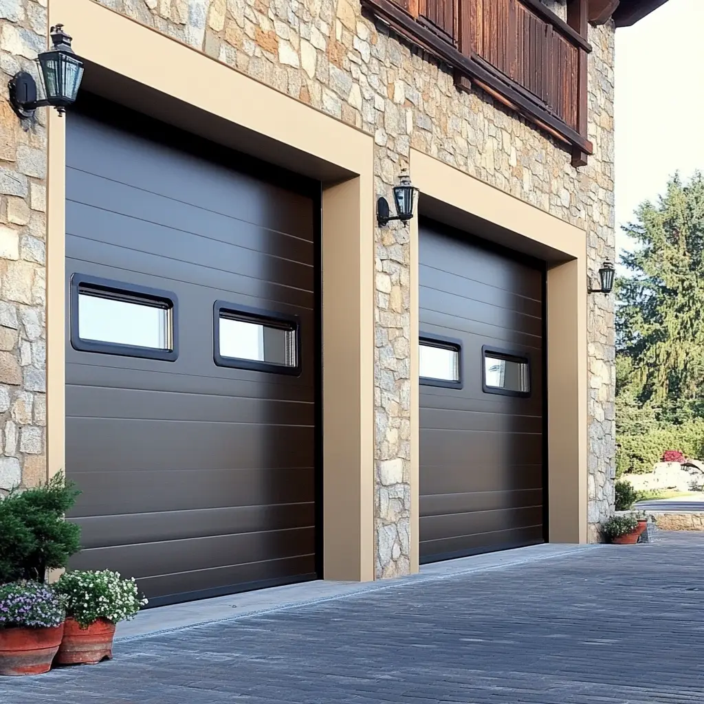 Roll-Up Door with Windows