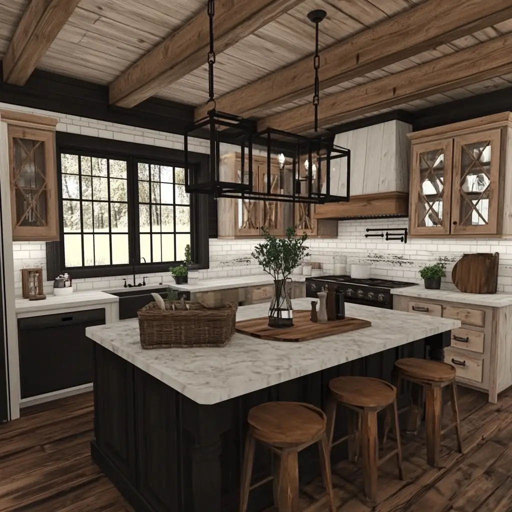 Rustic Farmhouse Kitchen