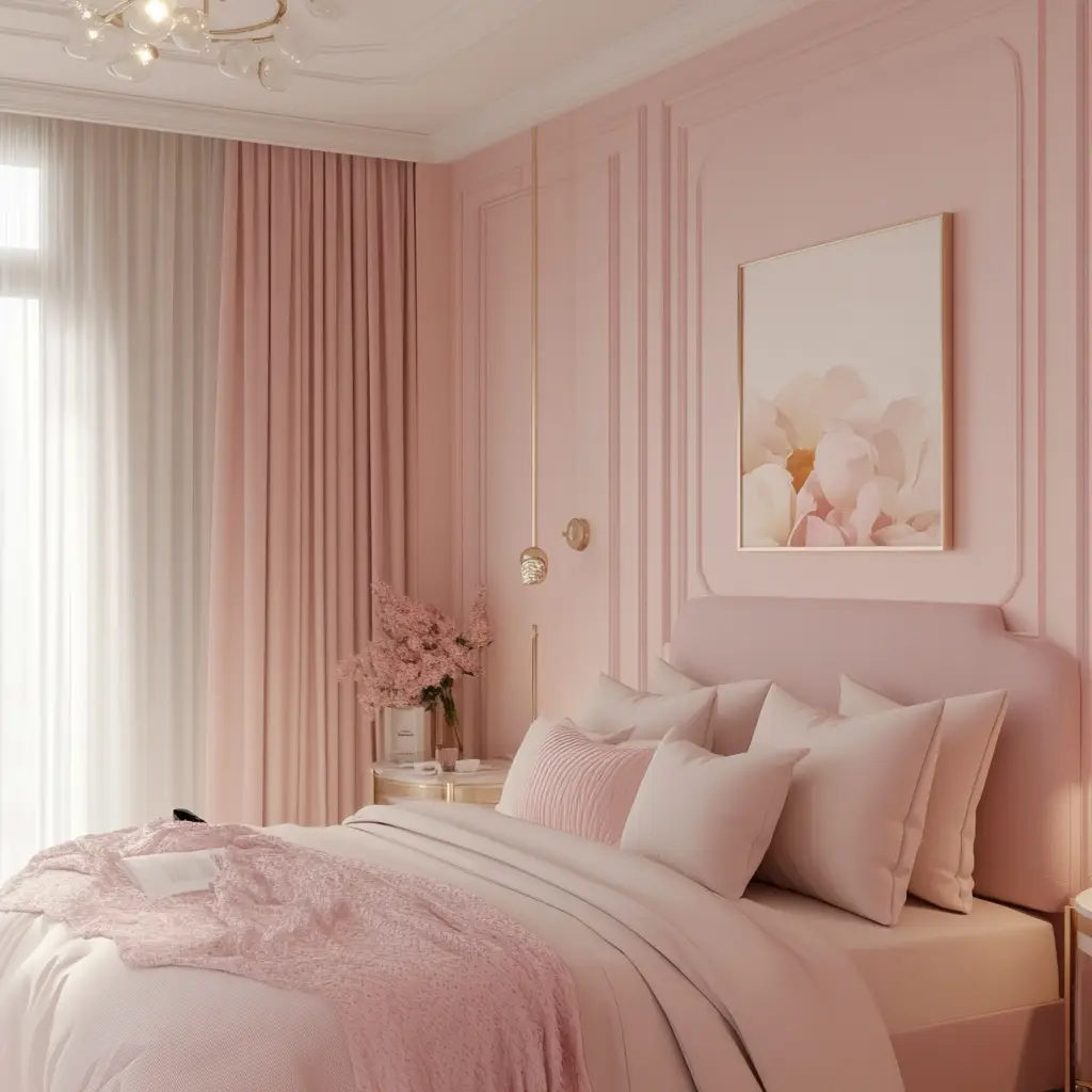 Soft Blush Walls