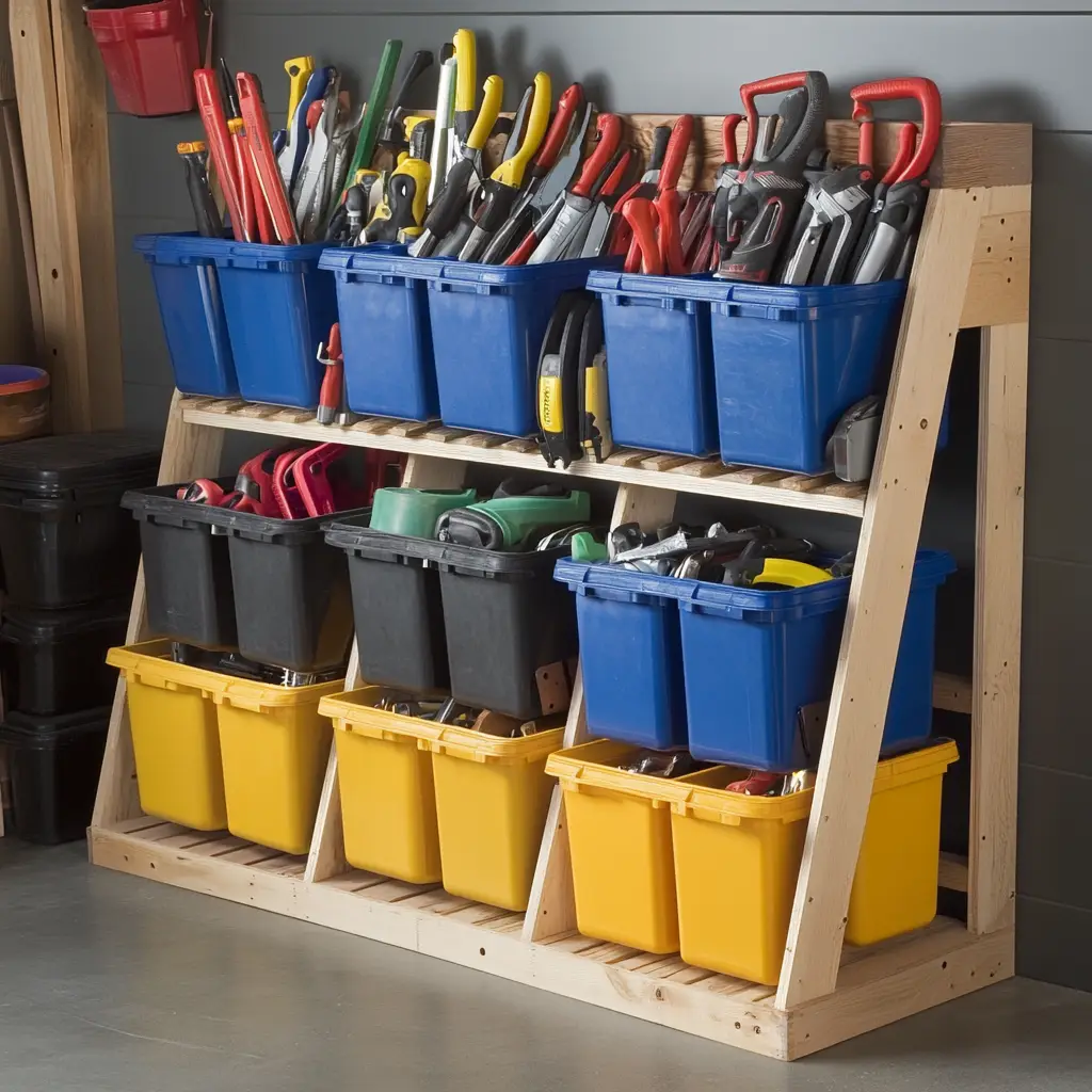 Stackable Tool Bins