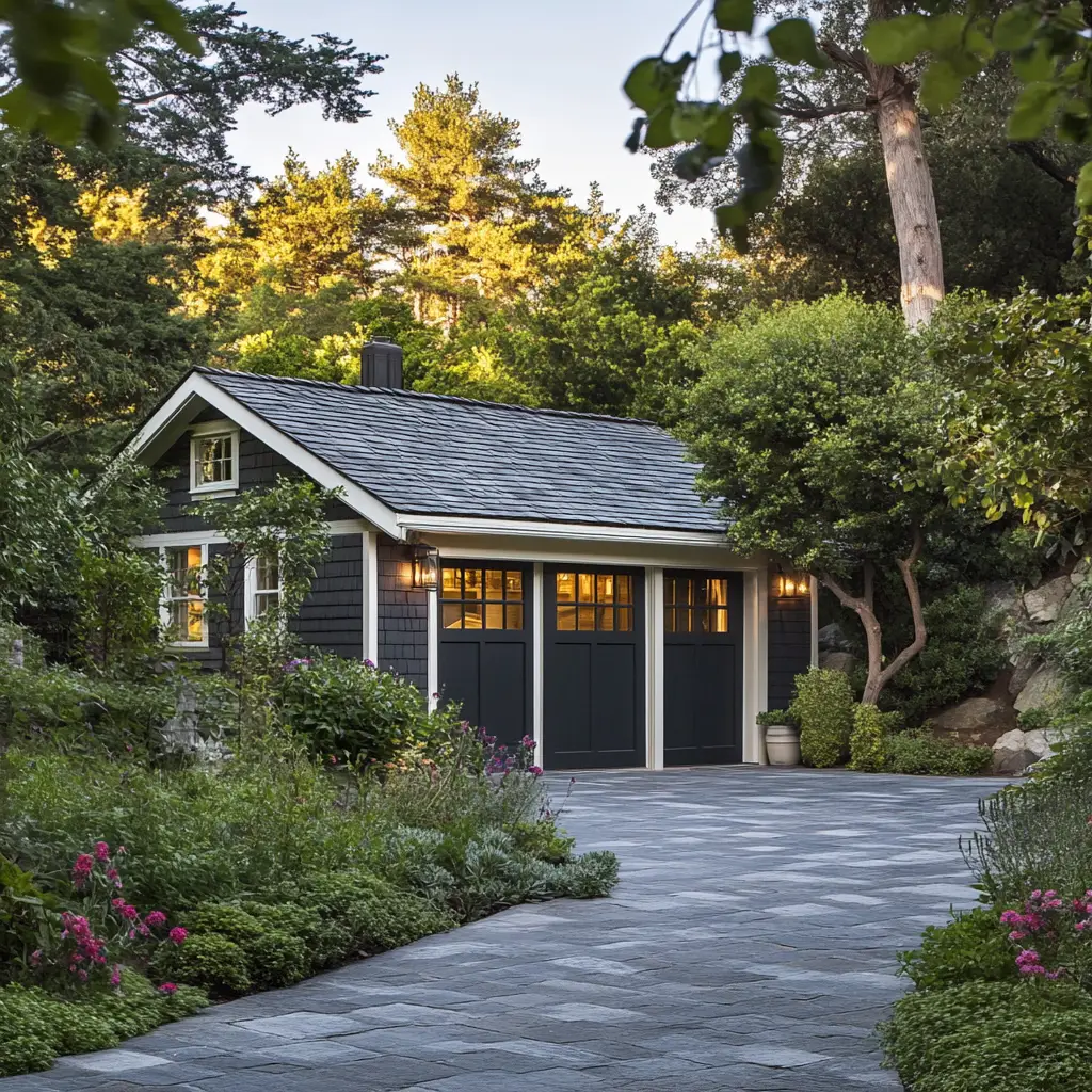 The Classic Drive-Through Garage