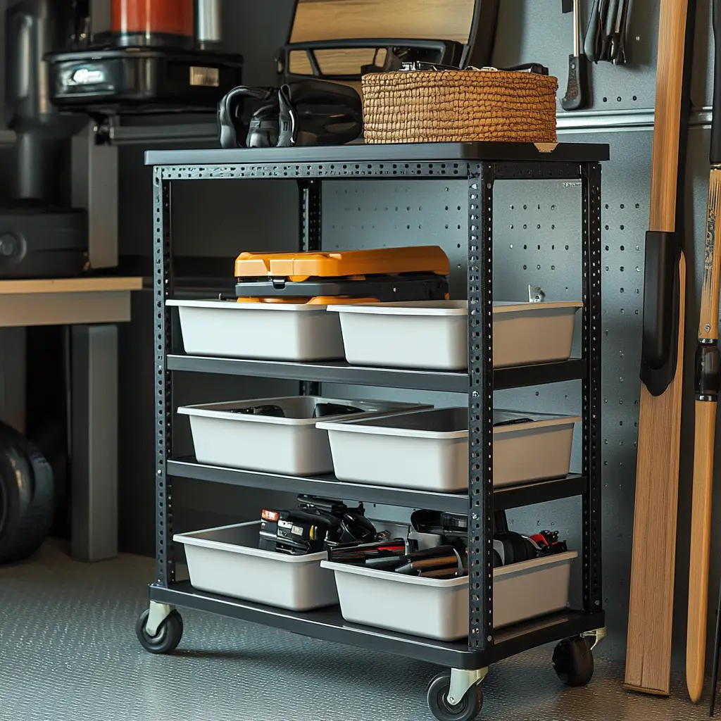 Try Heavy-Duty Rolling Carts