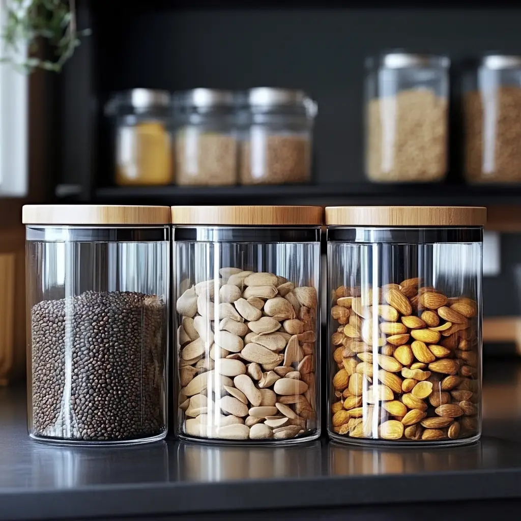 Use Canisters for Dry Goods
