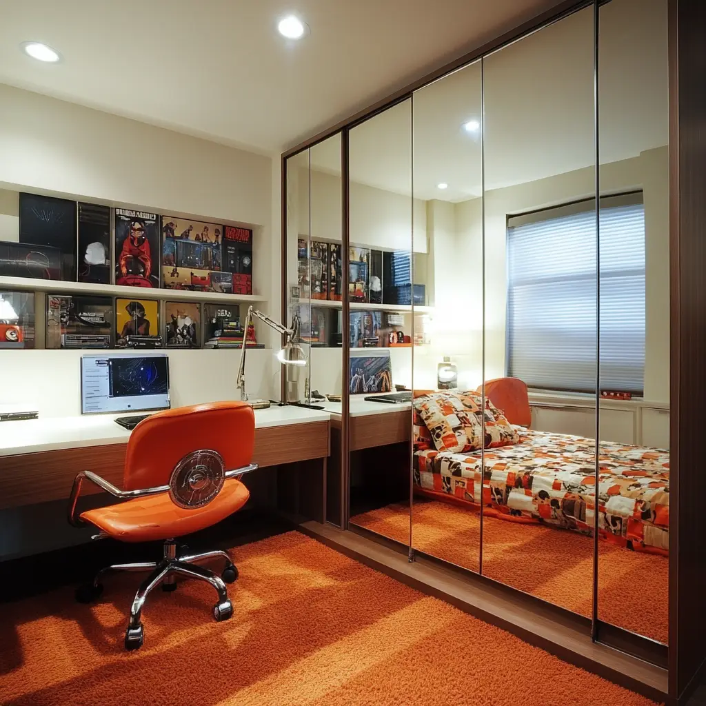 Use Mirrors or Reflective Surfaces