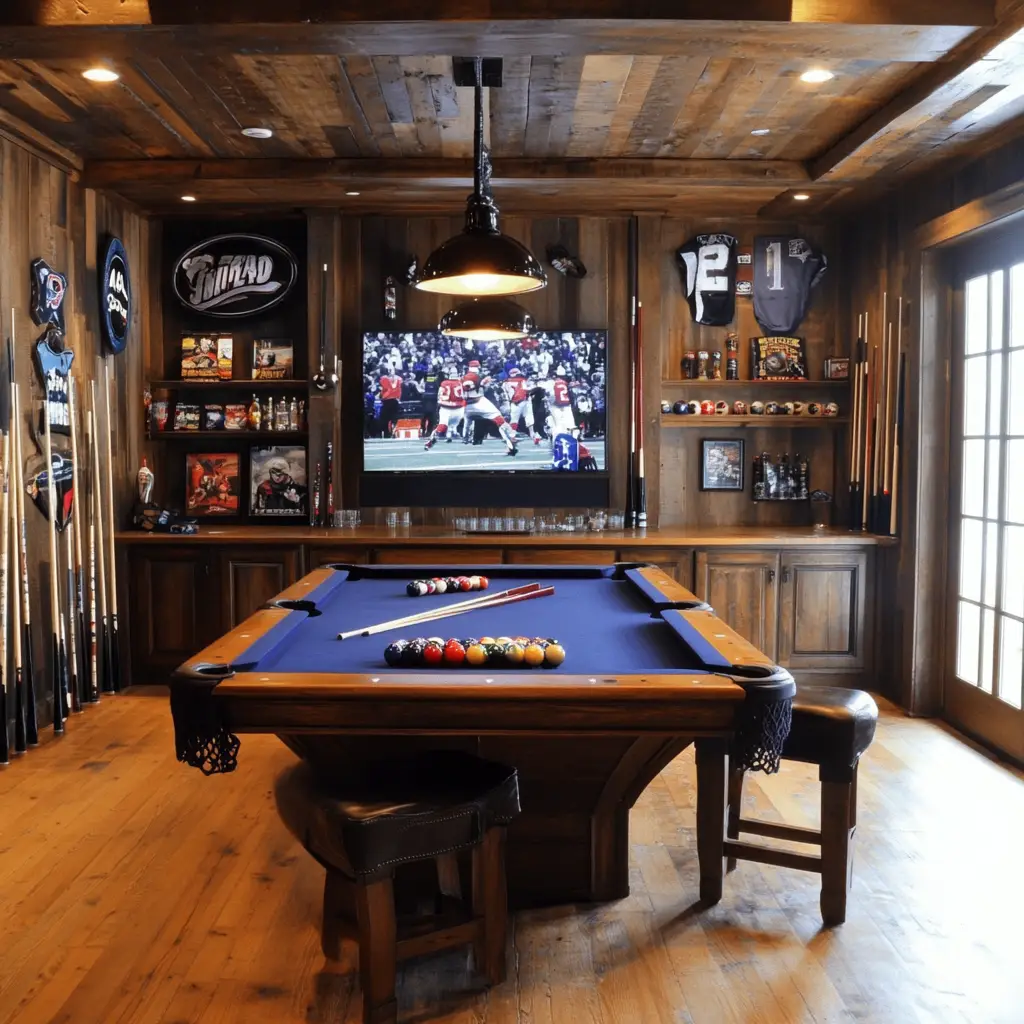 Use Sports Decor or Memorabilia