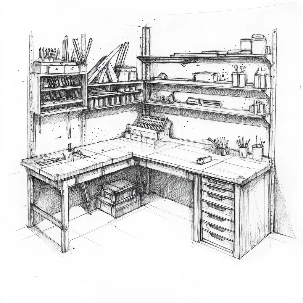 Workbench Design Sketch