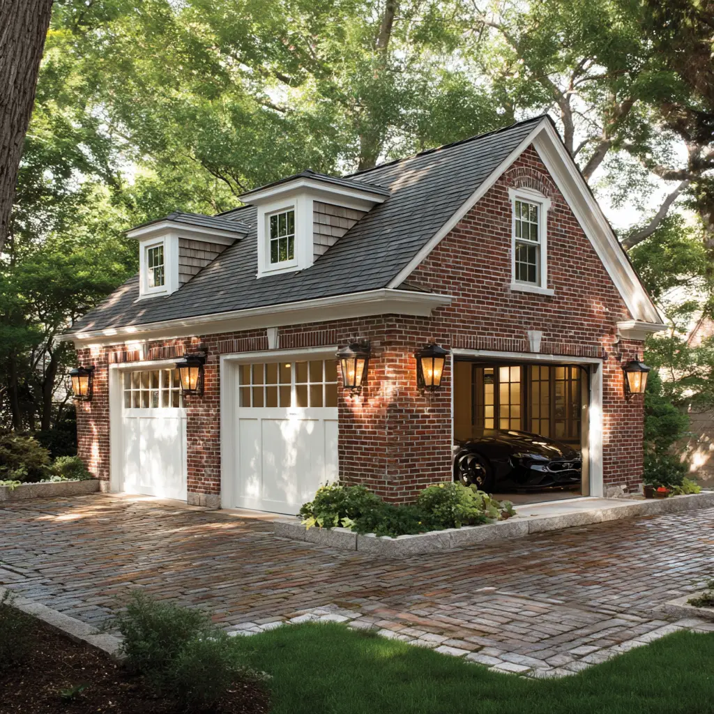  Detached Garage Ideas Brick Edition