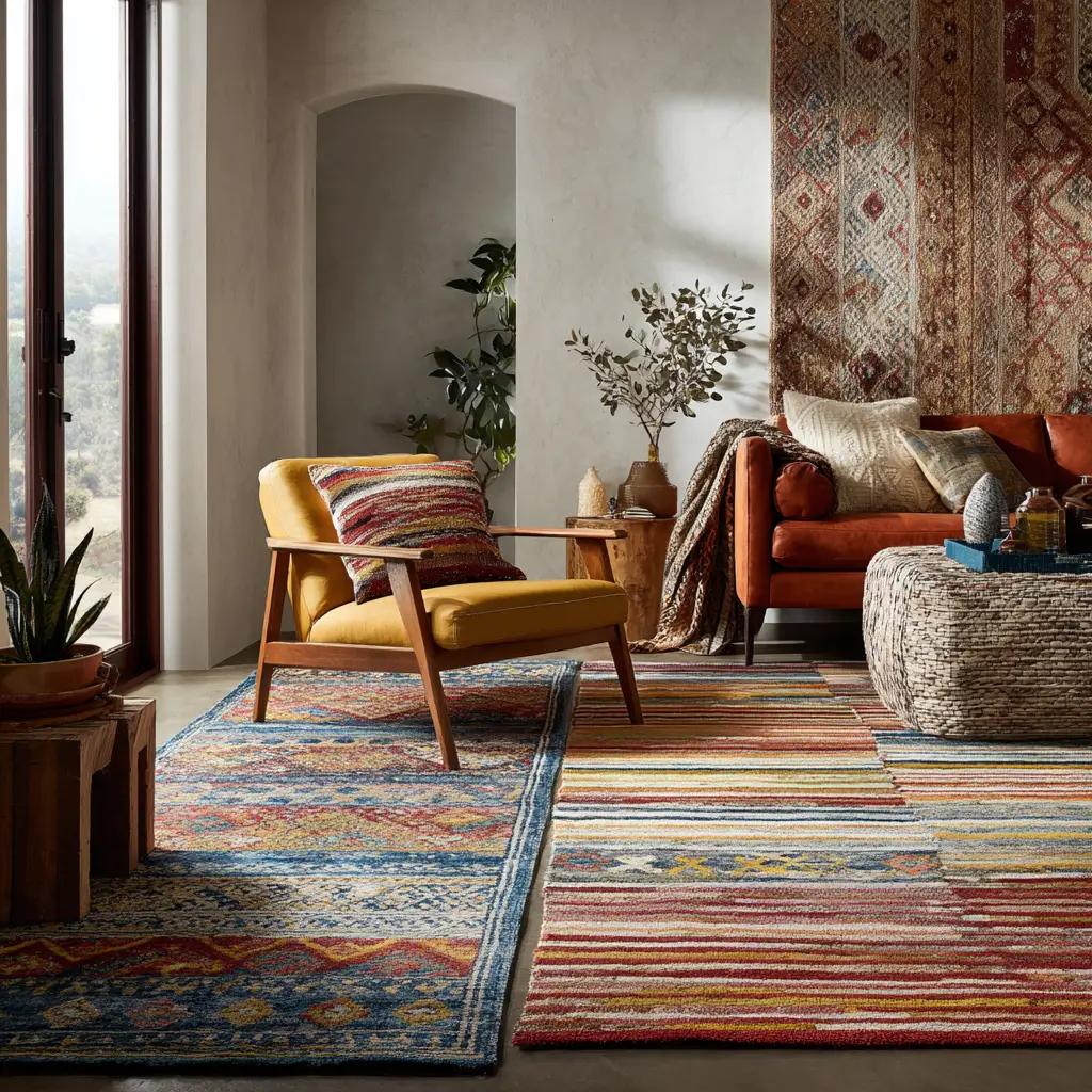 Use Rugs to Define Spaces