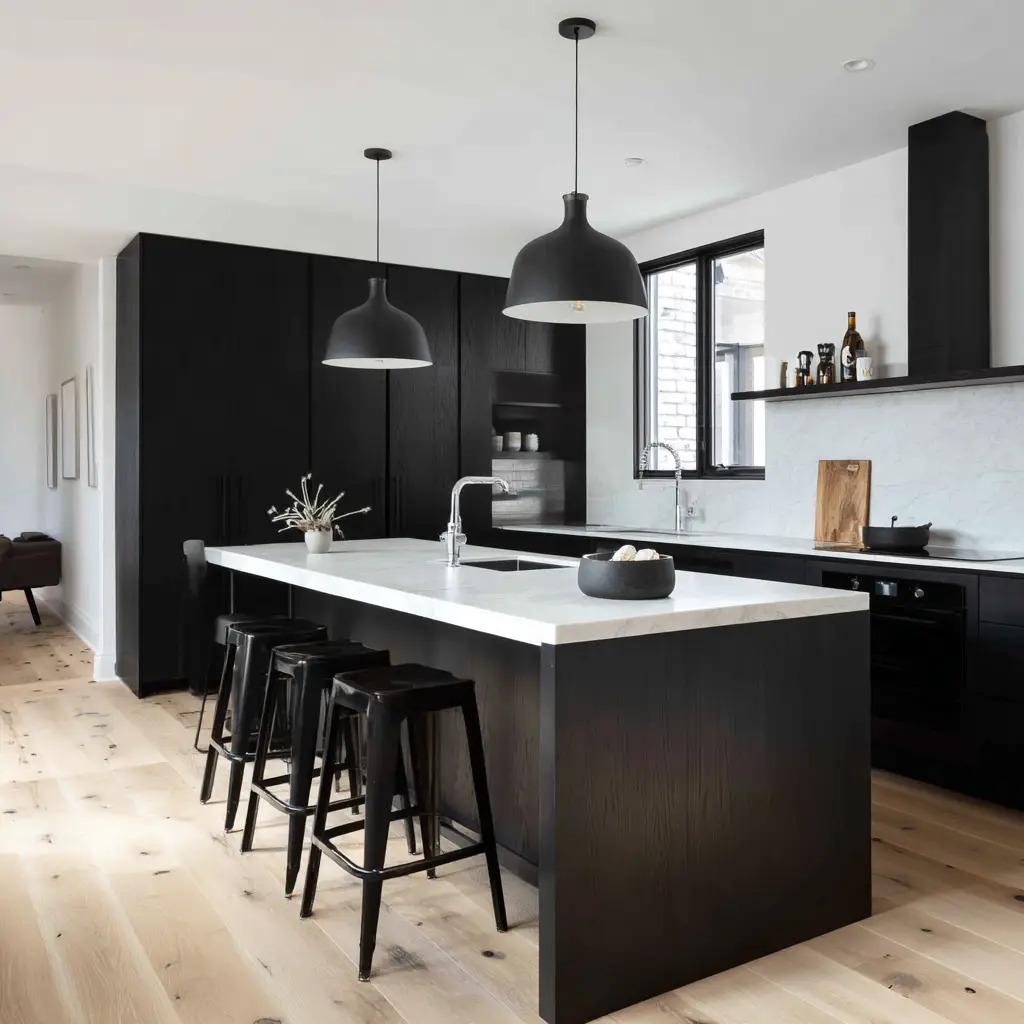 Matte Black Fixtures