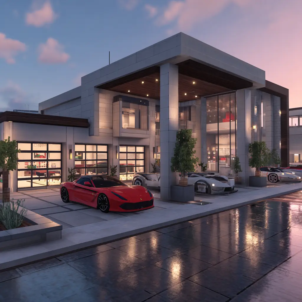 Multi-Car Luxury Garage