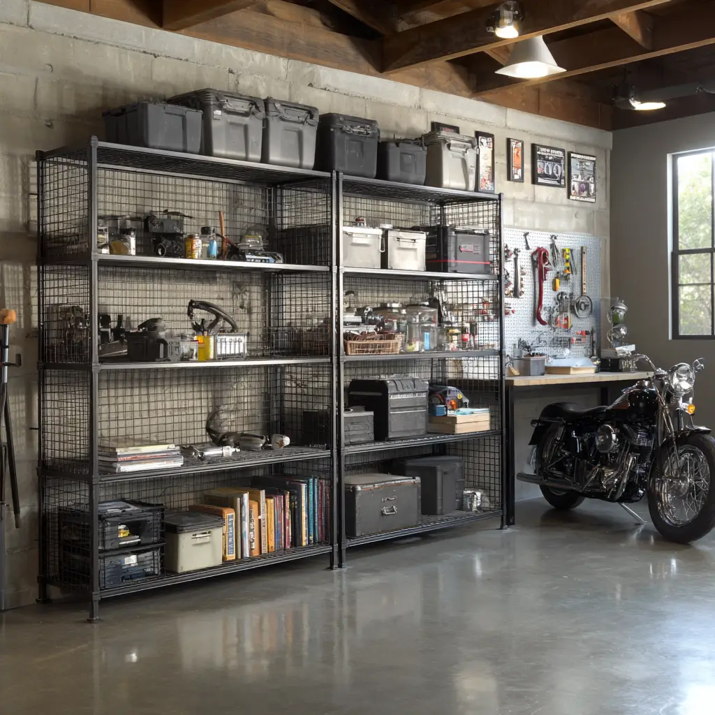 Industrial Wire Shelving