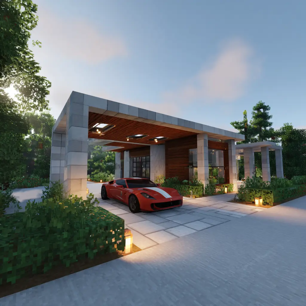 Open-Concept Carport