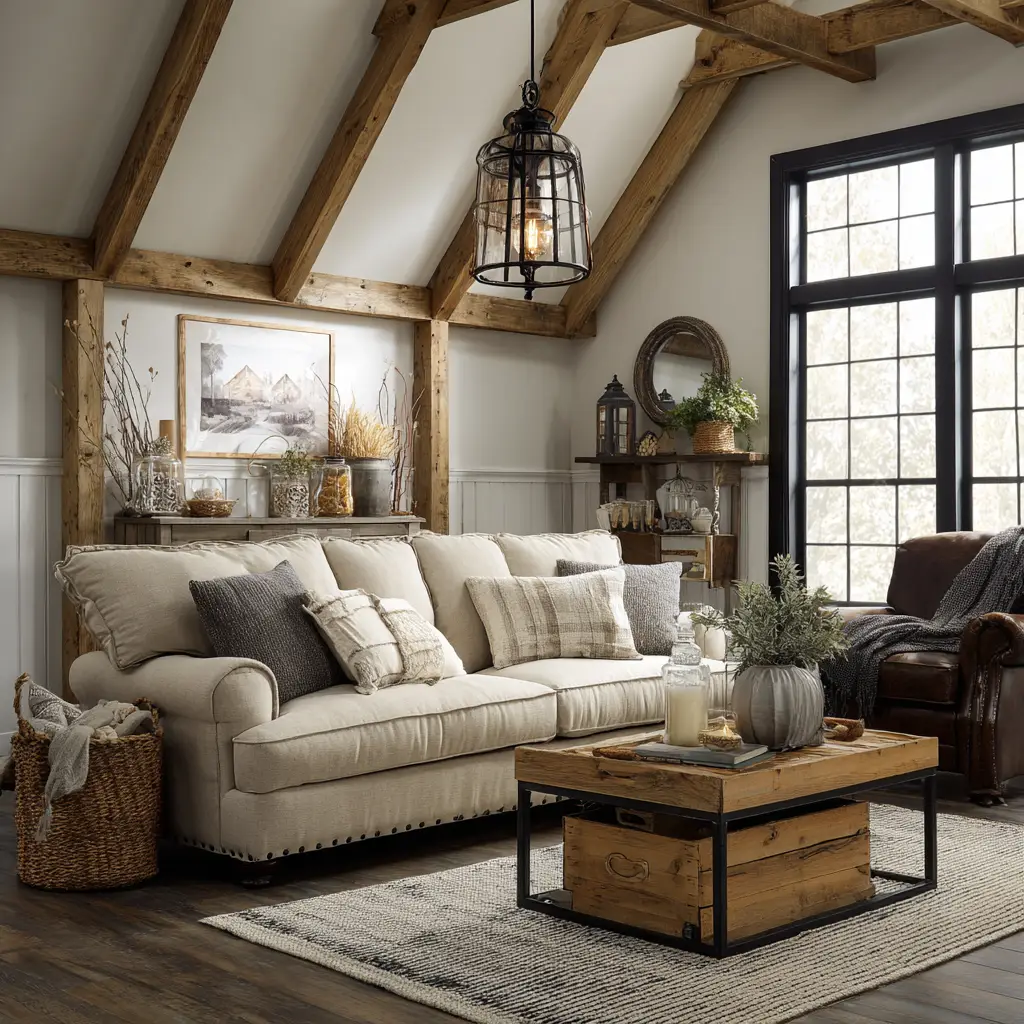 Use Farmhouse-Inspired Lighting