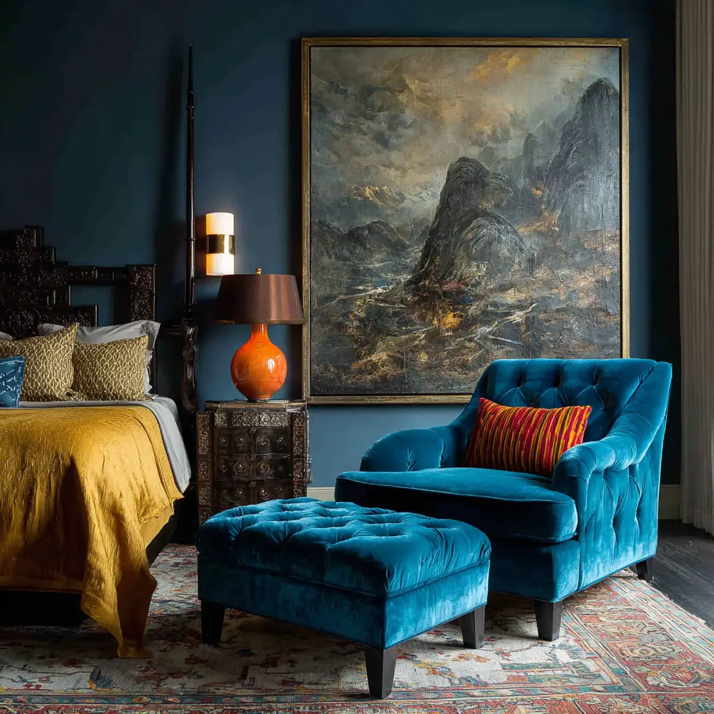 Try a statement piece room