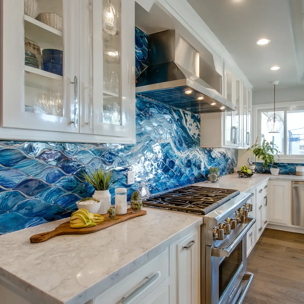 Ocean-Inspired Wave Tiles